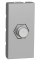 Розетка TV Coaxial F-type, 1 модуль, алюміній, Unica NEW NU346830