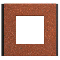 Рамка 1-постовая, Терракотовый, Schneider Unica NEW Deco Material NU600271