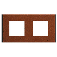 Рамка 2-постова, Теракотовий, Schneider Unica NEW Deco Material NU600471