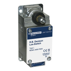 Кінцевий вимикач, 600V 10AMP TYPE L +OPTIONS, Telemecanique L100WS2PF3