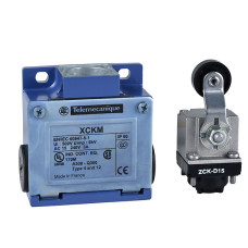 Кінцевий вимикач XCKM, роликовий важіль з термопластику, 1NC+1 NO, миттєва дія, Telemecanique XCKM1524836