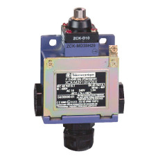 Кінцевий вимикач XCKM, роликовий важіль, 2NC + NO, ATEX/IECEx, Telemecanique XCKM3915H29EX