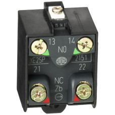 Блок контактів кінцевого вимикача, 1NC+1 NO, миттєва дія, Telemecanique XE2SP3151