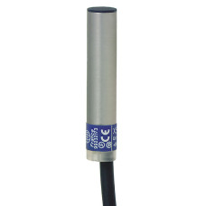 Індуктивний датчик XS1 Ø6.5, L33мм, нержавіючий, Sn2.5мм, 12..24VDC, кабель 2м, Telemecanique XS106B3PAL2