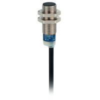 Індуктивний датчик XS1 M12, PNP NO+NC, Flush, Sn4mm, 12..24VDC, кабель 2 м, Telemecanique XS112B3PCL2