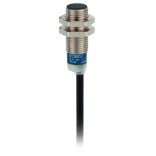 Індуктивний датчик XS1 M12, PNP NO+NC, Flush, Sn4mm, 12..24VDC, кабель 2 м, Telemecanique XS112B3PCL2