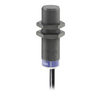 Індуктивний датчик XS2 M18, L60mm, PPS, Sn12мм, 24...240VAC/DC, кабель 2 м, Telemecanique XS218AAMAL2