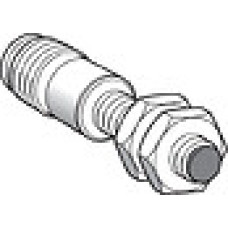Індуктивний датчик XS4 M8, L45mm, PPS, Sn2.5 мм, 12...24 В постійного струму, M12, Telemecanique XS4P08PA340D