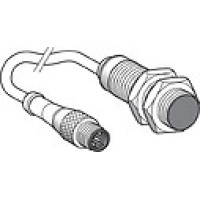 Индуктивный датчик XS5 M18, L62мм, латунь, Sn5мм, 12...48 VDC, M12 0.8 м, Telemecanique XS518B1CAL08M12