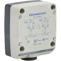 Індуктивний датчик XSD 80x80x40, пластик, Sn40мм, 24...240 В змінного струму, клеми, Telemecanique XSDA400519H7
