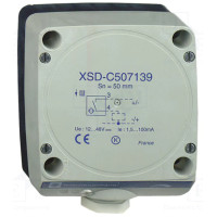 Індуктивний датчик XSD 80x80x40, пластик, Sn40мм, 12...48 В постійного струму, клеми, Telemecanique XSDC407139