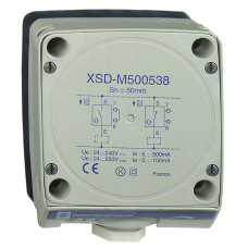 Індуктивний датчик XSD 80x80x40, пластик, Sn60мм, 24...240VAC/DC, клеми, Telemecanique XSDM600539