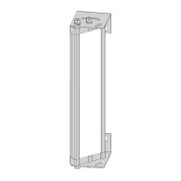 Telemecanique Safety Light Curtains XUSL, Зеркала для световых штор с системами крепления 1600 мм, Hp = 1510 мм, Telemecanique XUSZMD151
