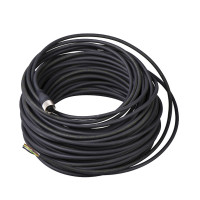 Разъем гнездовой прямой, M12, 5 контактов, кабель PUR 25 м, Telemecanique XZCP1164L25