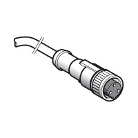 Разъем гнездовой прямой, 1/2"20 UNF, 3 контакта, кабель PUR 2 м, Telemecanique XZCP1865L2