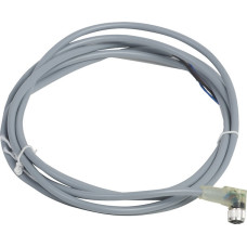 Гніздовий роз'єм кутовий, M8, 3 контакти, кабель PVC 2 м, Telemecanique XZCPV0766L2