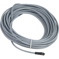 Гніздовий роз'єм кутовий, M8, 4 контакти, кабель PVC 10 м, Telemecanique XZCPV1041L10