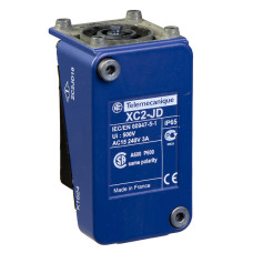 Корпусна частина кінцевого вимикача з контактом, Кінцеві вимикачі XC Standard, ZC2J штепсельні, без дисплея, 1С/О, Telemecanique ZC2JD18